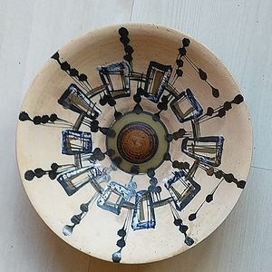 Ceramic hand painted Harsa's Israeli artist